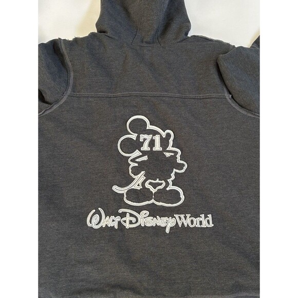 Disney Parks Adult 1X Hoodie Soft Fleece Sherpa Lining Mickey 71 Jacket Coat - Picture 9 of 10